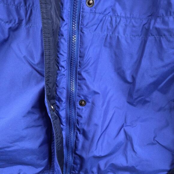 Vintage 90's Columbia Sportswear Blue Fleece Lined Hooded Jacket Women’s Large - Picture 4 of 12